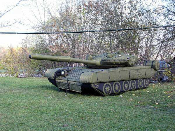 吉林陆地军事假目标坦克